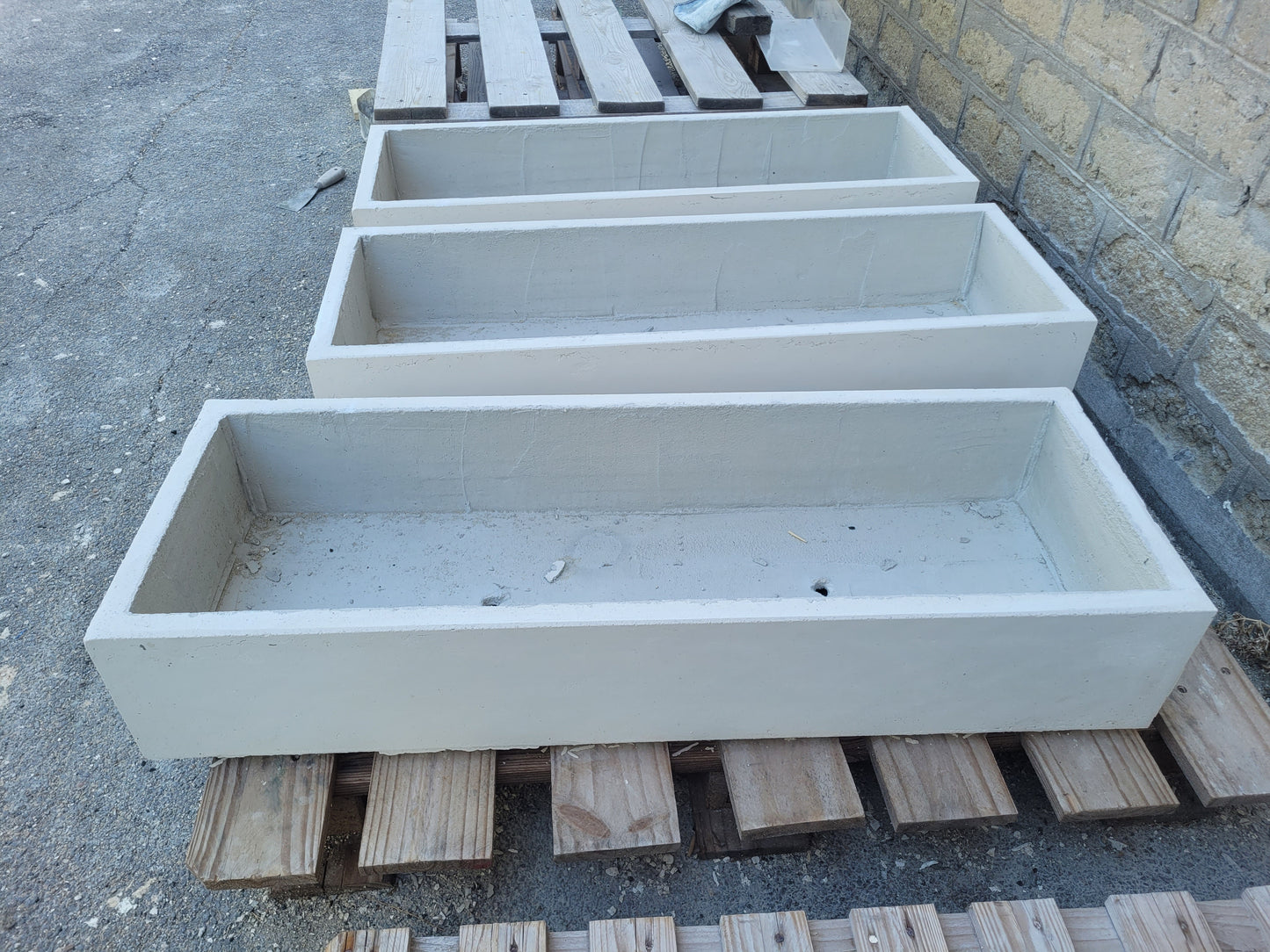 Fioriera cm100x35x20h